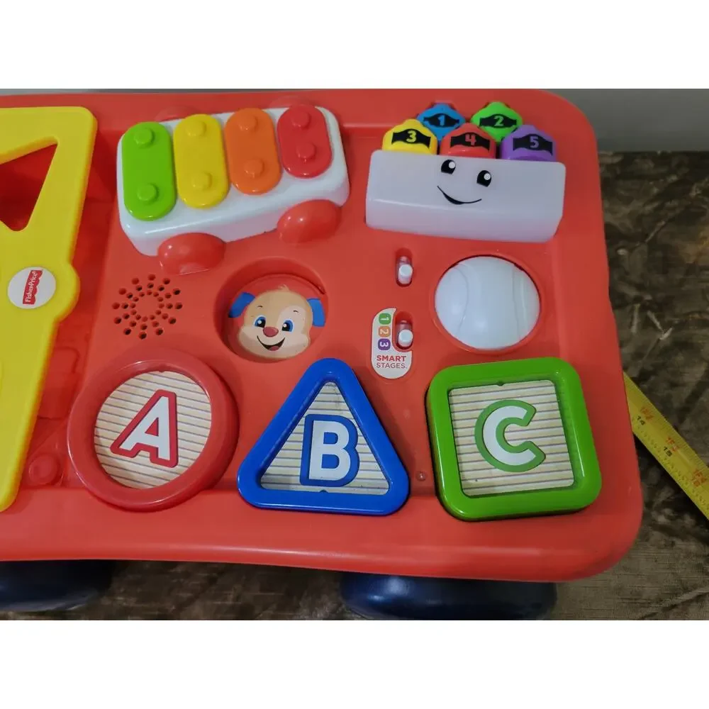 ​Fisher-Price Laugh & Learn Pull & Play Learning Wagon Musical Toddler Toy